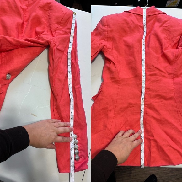 Veronica Beard Sedgwick Linen Blazer Jacket - Picture 7 of 14